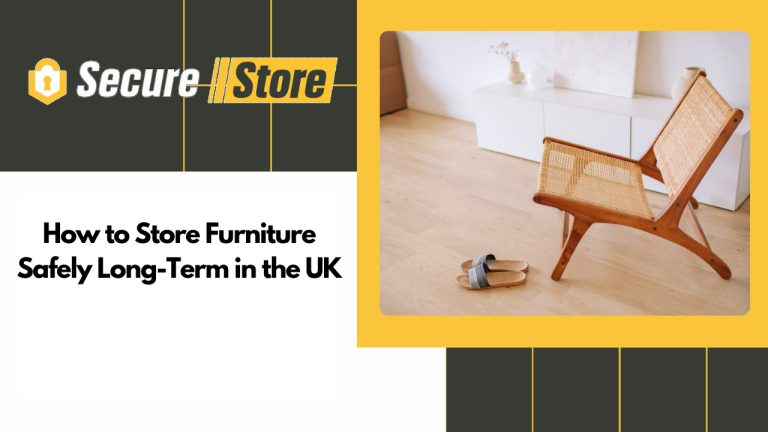 How to Store Furniture Safely Long-Term in the UK