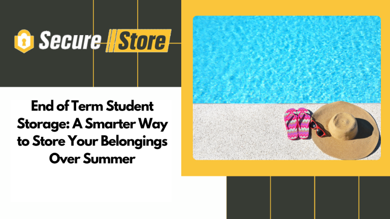 End of Term Student Storage: A Smarter Way to Store Your Belongings Over Summer