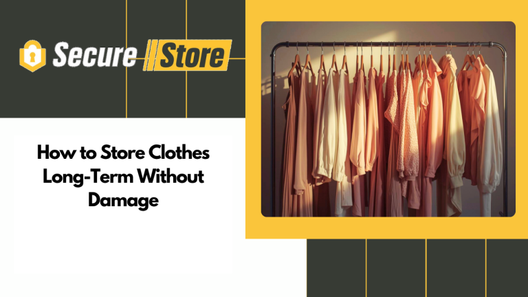 How to Store Clothes Long-Term Without Damage