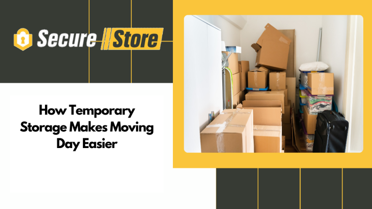 How Temporary Storage Makes Moving Day Easier