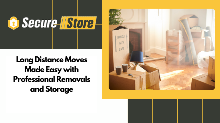 Long Distance Moves Made Easy with Professional Removals and Storage