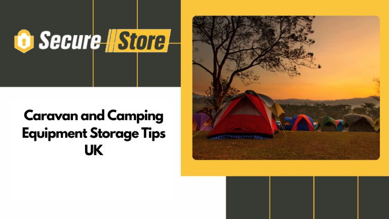 Caravan and Camping Equipment Storage Tips UK