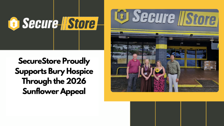 SecureStore Proudly Supports Bury Hospice Through the 2026 Sunflower Appeal