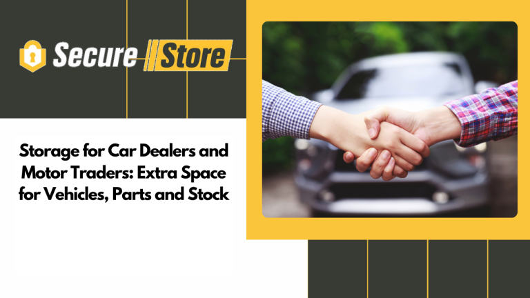 Storage for Car Dealers and Motor Traders: Extra Space for Vehicles, Parts and Stock