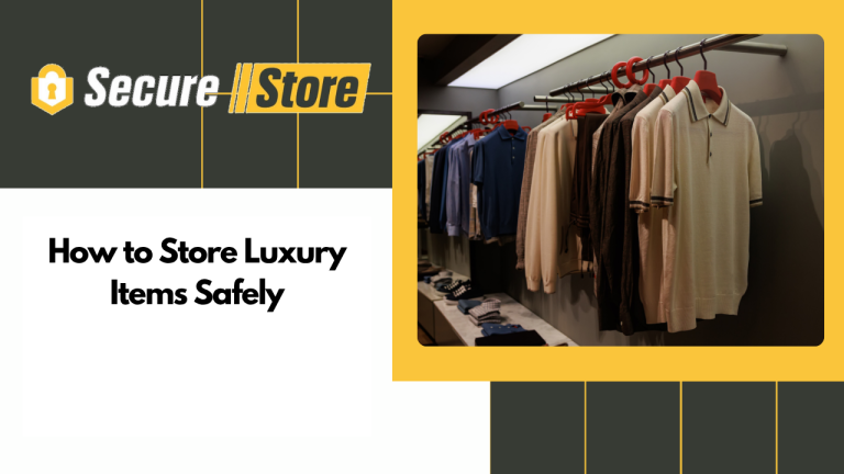 How to Store Luxury Items Safely