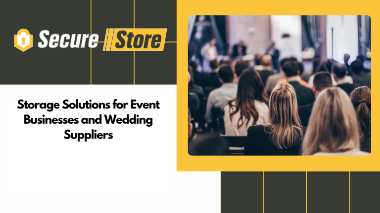 Storage Solutions for Event Businesses and Wedding Suppliers