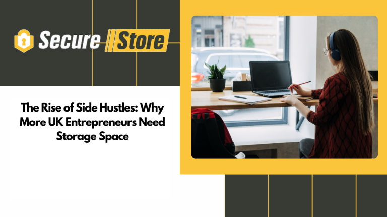 The Rise of Side Hustles: Why More UK Entrepreneurs Need Storage Space