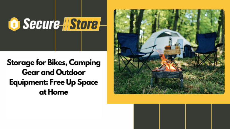 Storage for Bikes, Camping Gear and Outdoor Equipment: Free Up Space at Home