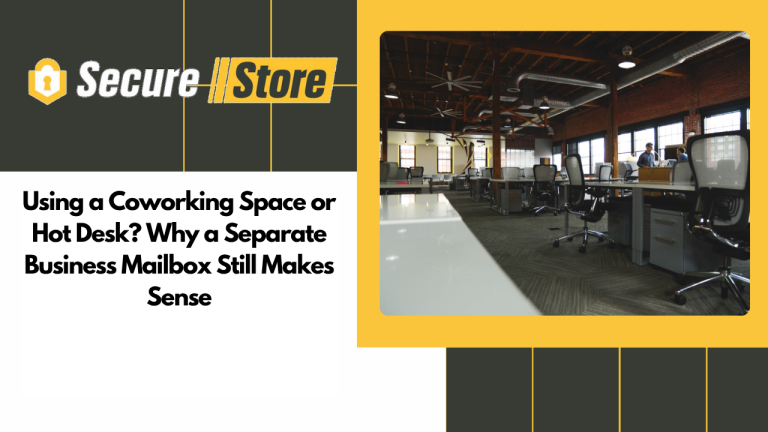 Using a Coworking Space or Hot Desk? Why a Separate Business Mailbox Still Makes Sense