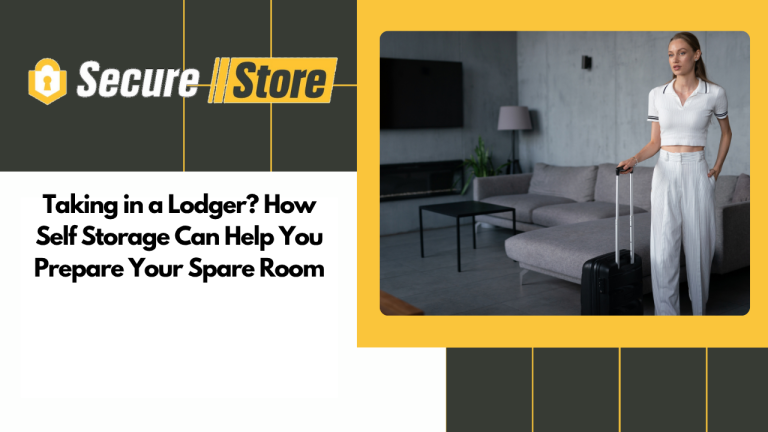 Taking in a Lodger? How Self Storage Can Help You Prepare Your Spare Room