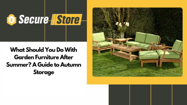 What Should You Do With Garden Furniture After Summer? A Guide to Autumn Storage