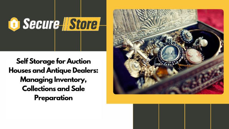 Self Storage for Auction Houses and Antique Dealers: Managing Inventory, Collections and Sale Preparation